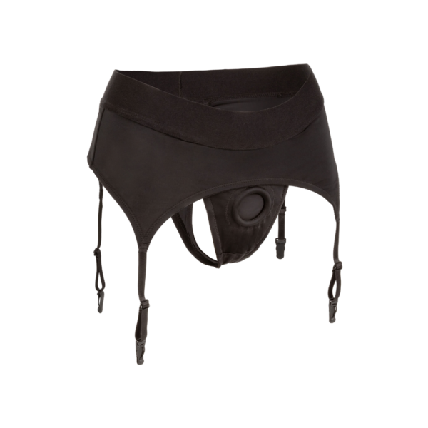 Harness Thong With Garter
