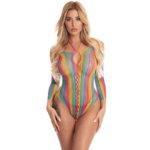 Multi-Color Long Sleeve Bodysuit